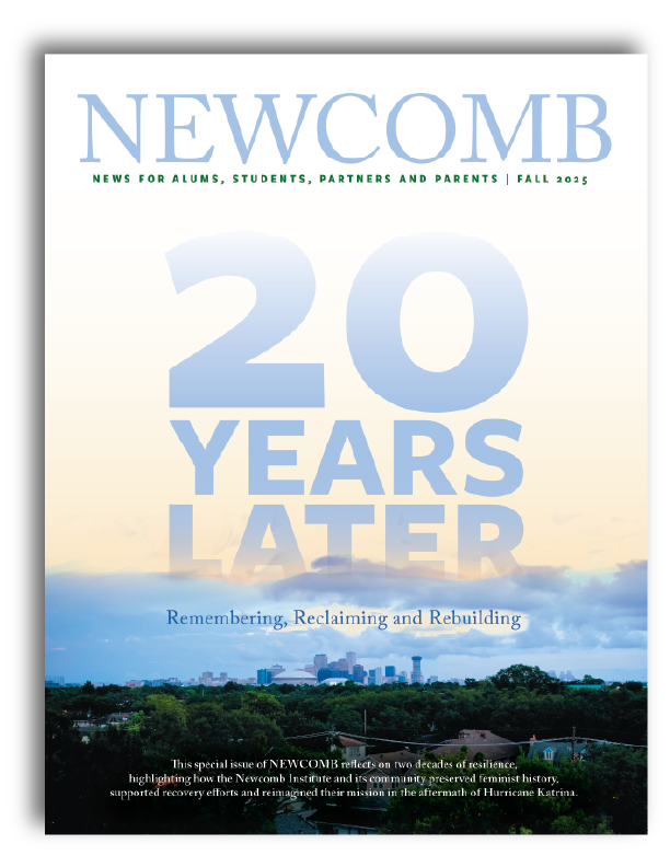 2025 Newcomb Institute Magazine cover