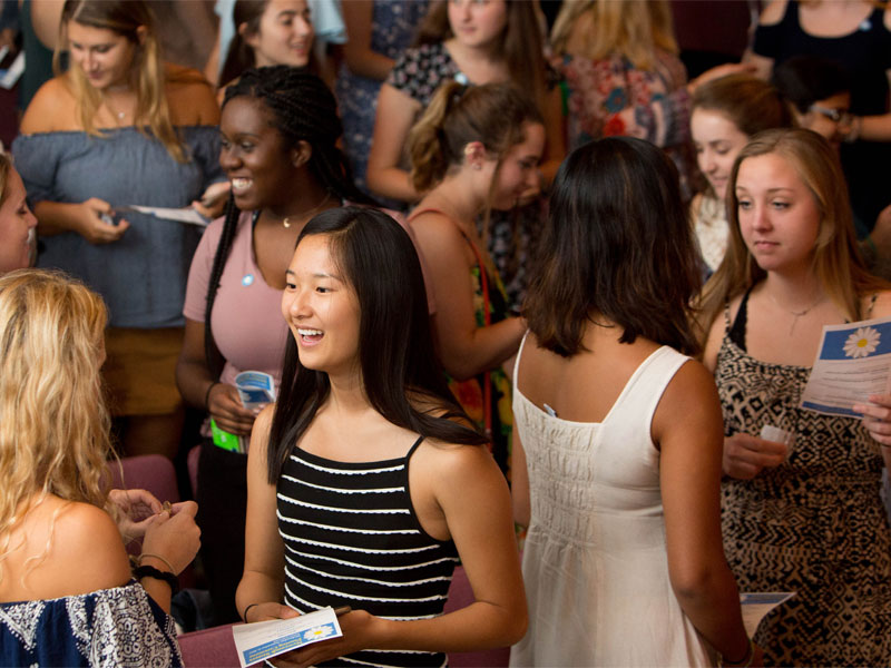 Image of Newcomb Students