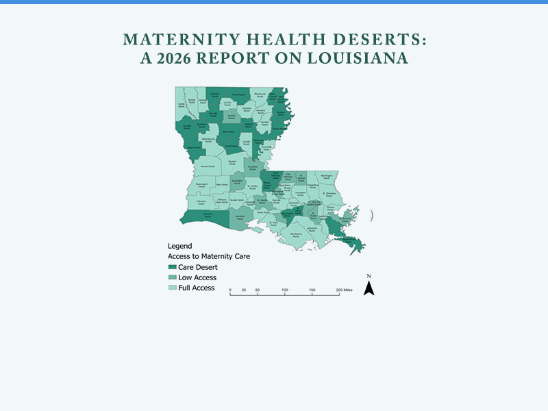 Maternity Health Deserts: Louisiana 2026