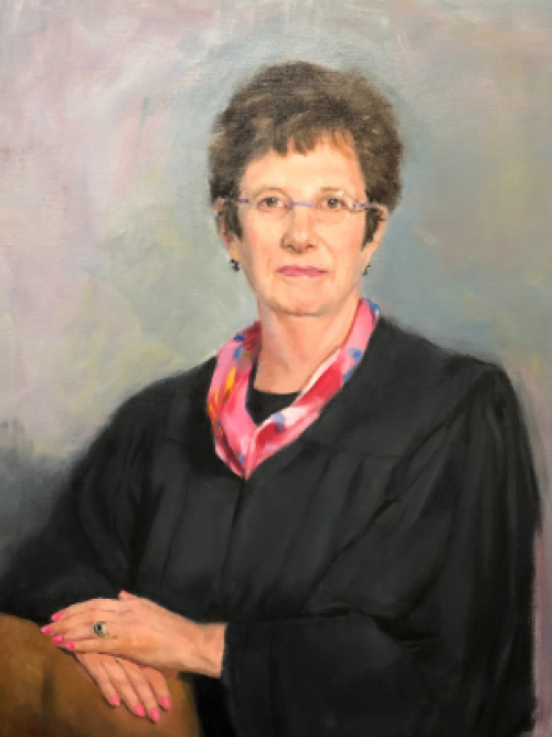 painting of Hon. Robin M. Giarrusso (NC ’74, L *77)