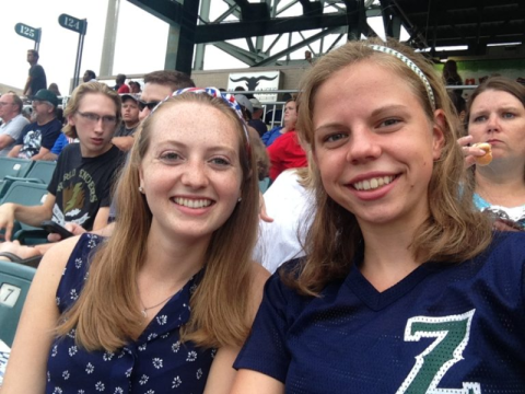 Celebrating the 4th with a 7-0 win! What’s more American than baseball?