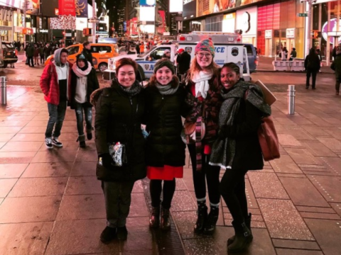 Caroline Lutkewitte at Feminist camp