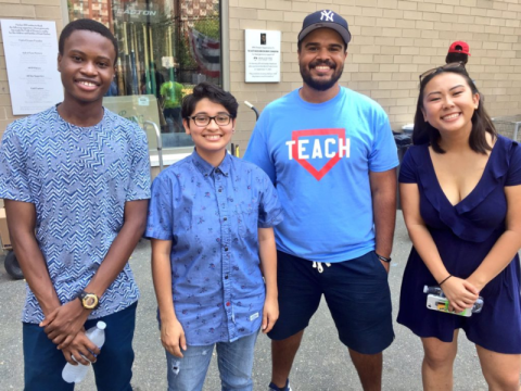 students at DREAM internship