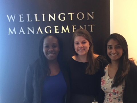 students at Wellington Management