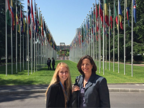 Kayla and the boss, Melissa Fleming