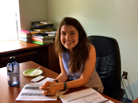 Maggie Herman in office