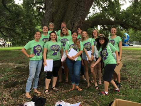 New Orleans Abortion Fund (NOAF) volunteers
