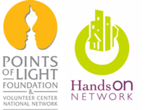Points of Light/HandsOn Network logos