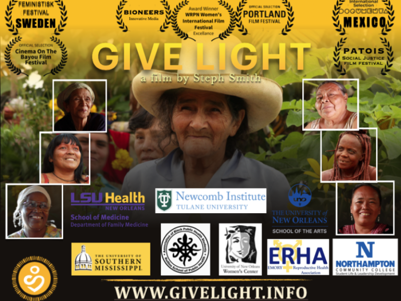 Give Light promotion poster