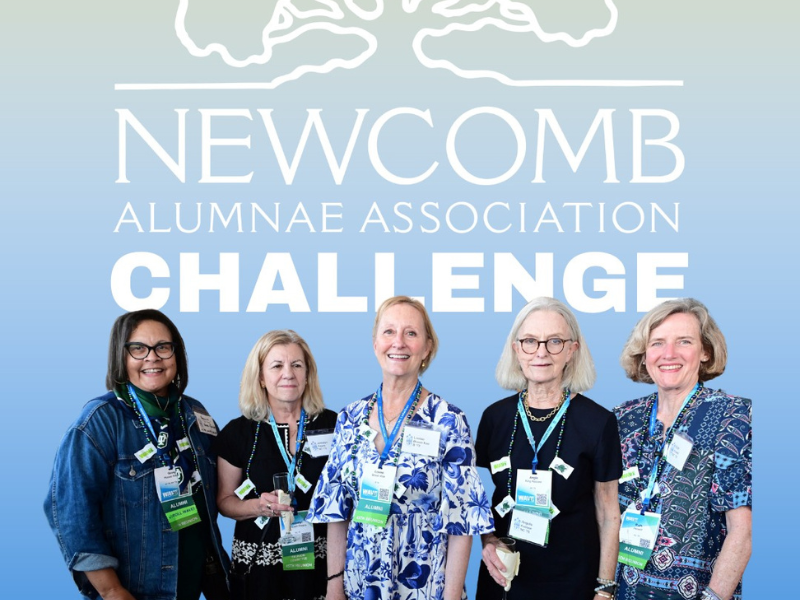 Newcomb Alumnae Association Challenge during Give Green