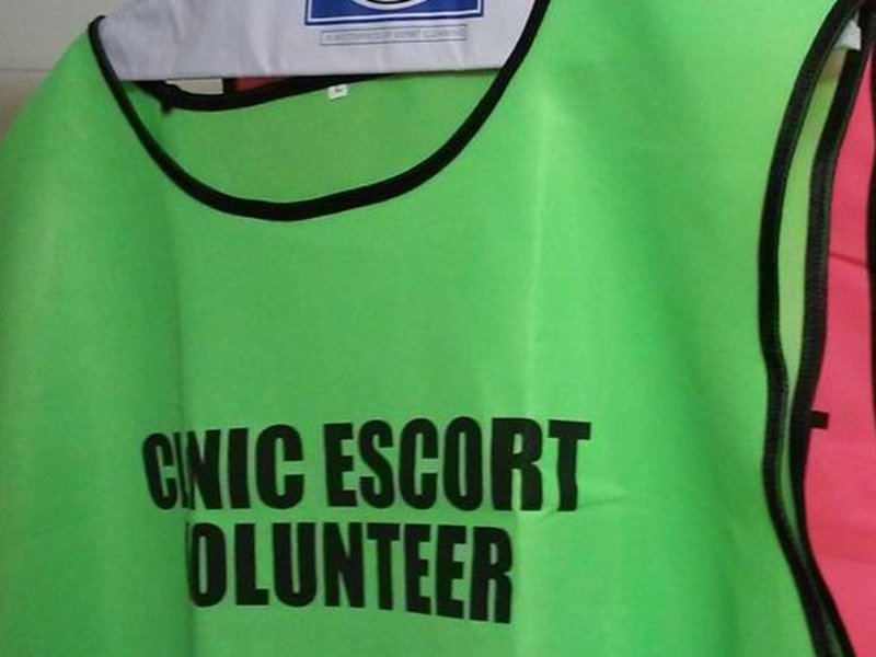 clinic escort vest