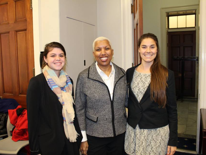 Erin Platt with others