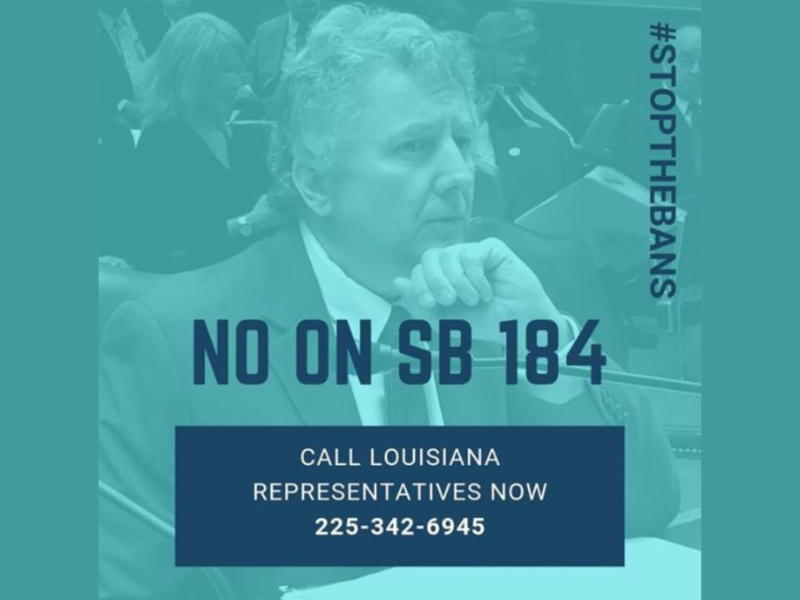 No on SB 184 ad