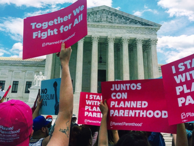 protest for planned parenthood